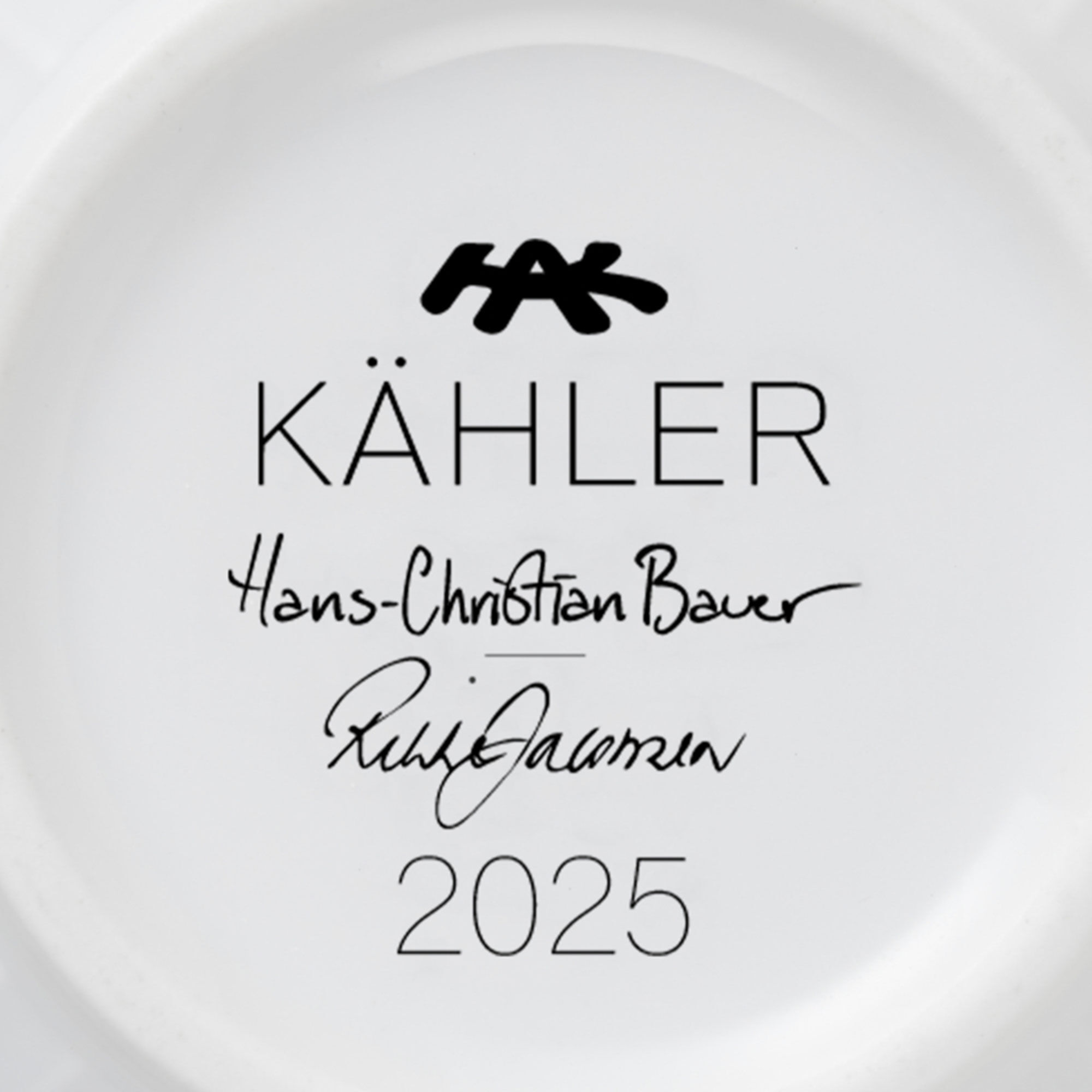 Kähler Hammershøi Christmas 2025 mugg 33 cl, vit