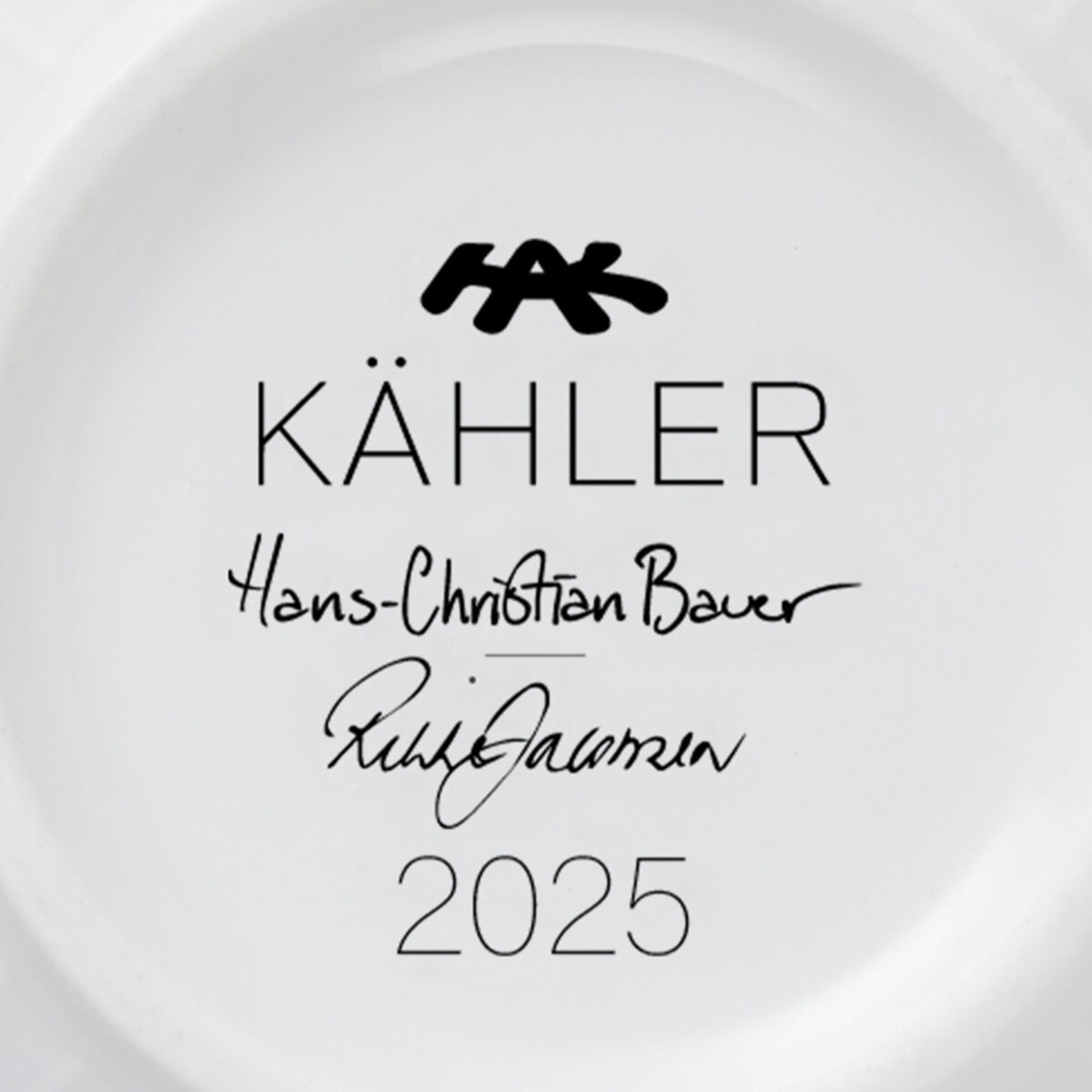 Kähler Hammershøi Christmas 2025 Krus 33cl, hvid