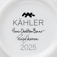 Kähler Hammershøi Christmas 2025 Krus 33cl, hvid