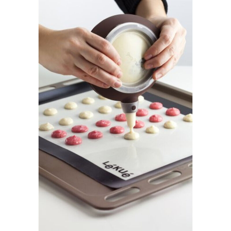 Decomax Dekorsprits Silikon Brun med sex munstycken