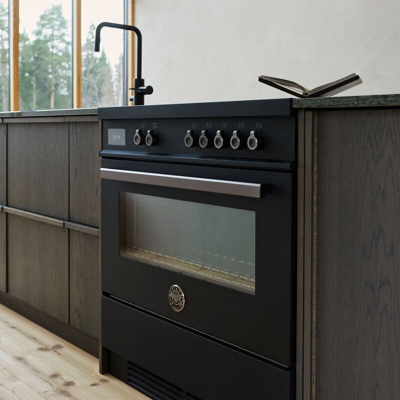 PROCH94I1ECAT Komfur med integreret emhætte 90 cm, carbonio