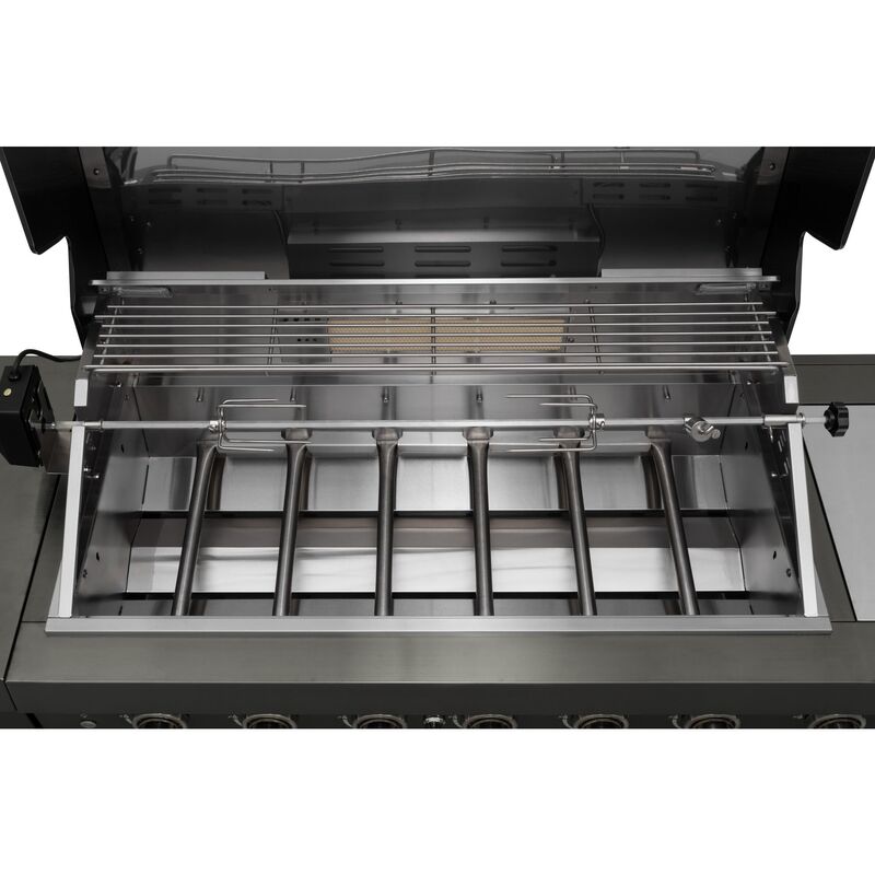 Gasolgrill Black Diamond 6+2 sommarkök, med kylskåp och vattenkran