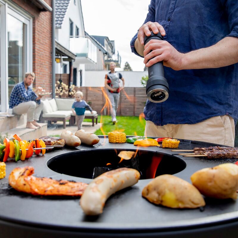 BBQ pippurimylly 30 cm, graphite