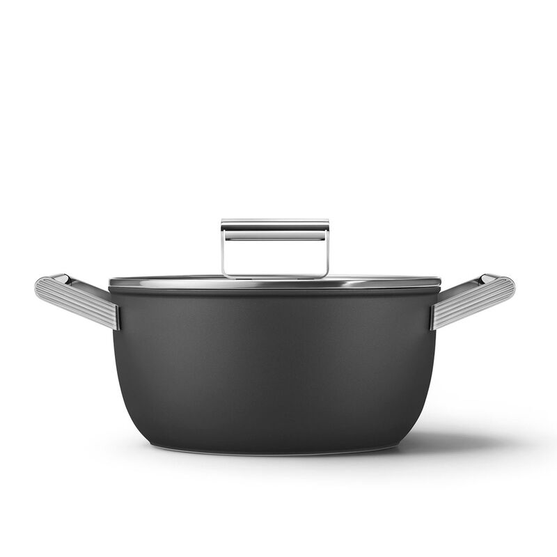 Gryte 24 cm / 4,5 liter, svart