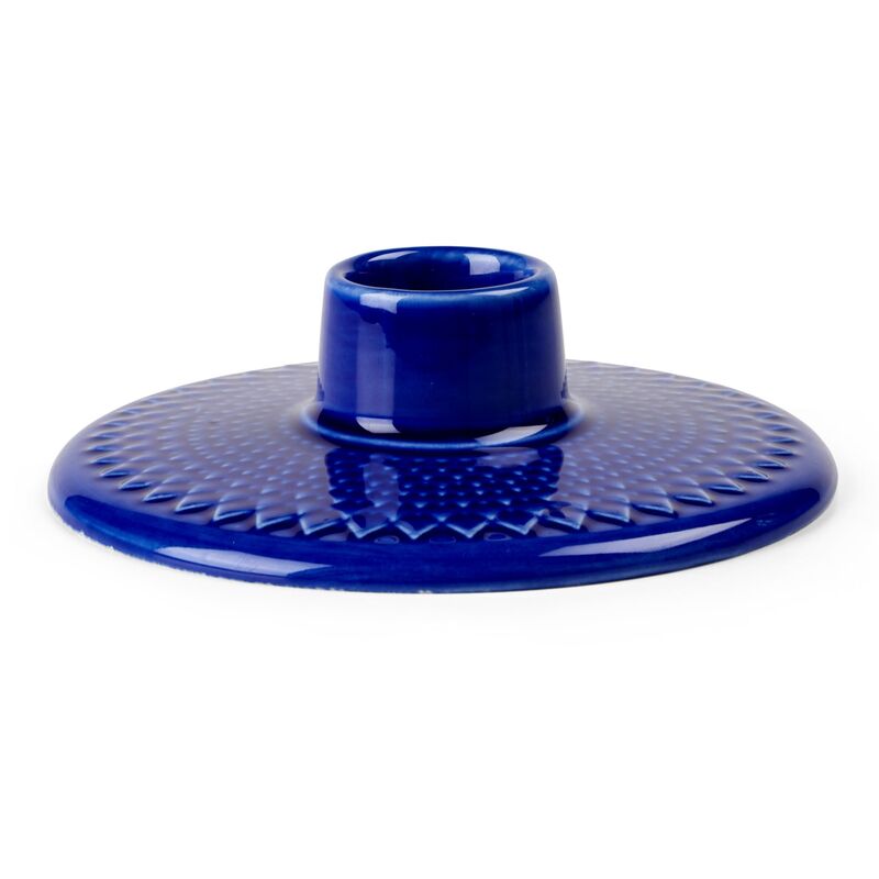 Color ljusstake, mörkblå