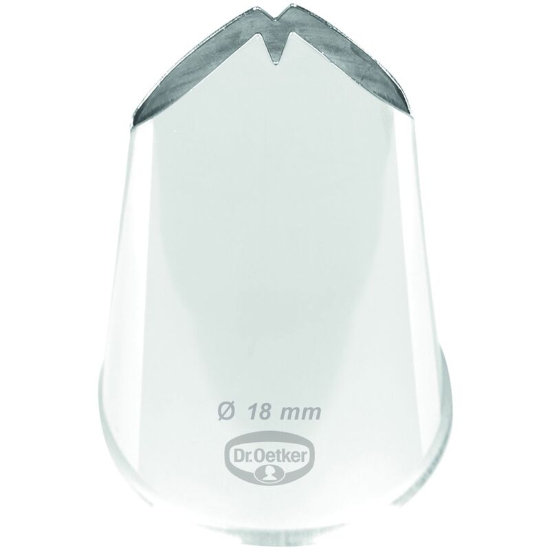 Sprøyteposetipp Løv 18 mm