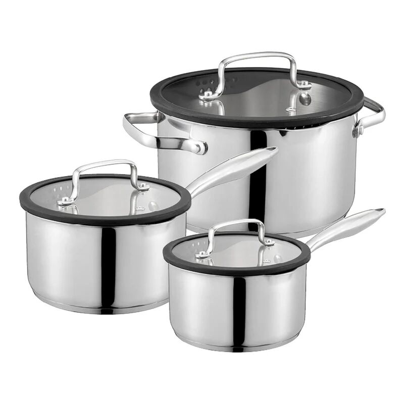 Karla kastrullset 3 delar