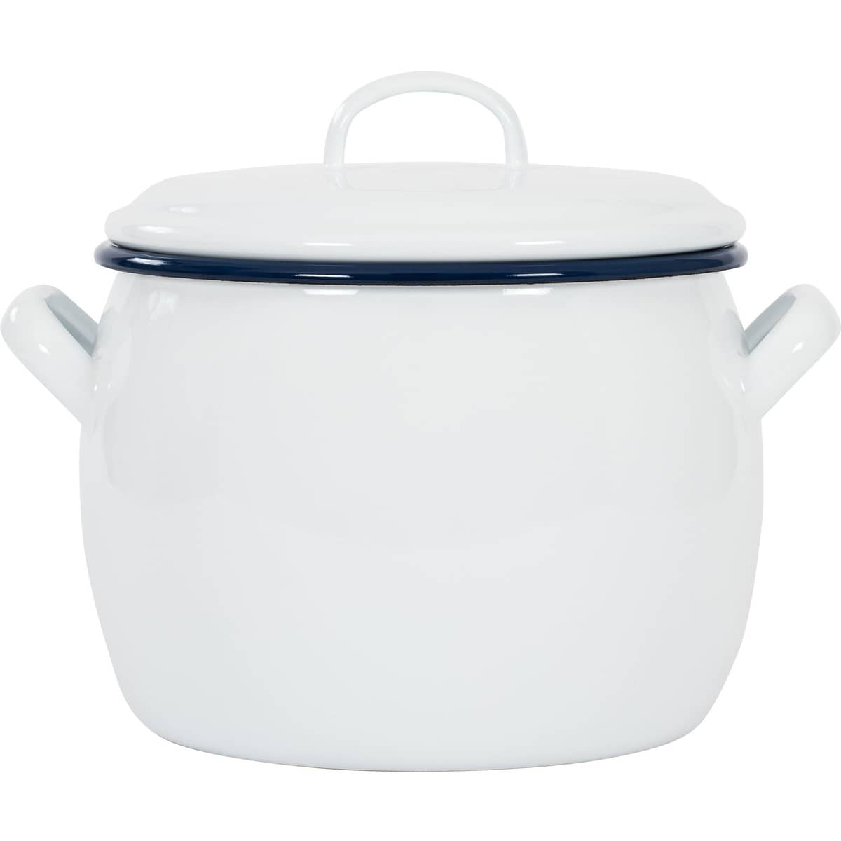 Gryde 4 liter, hvid