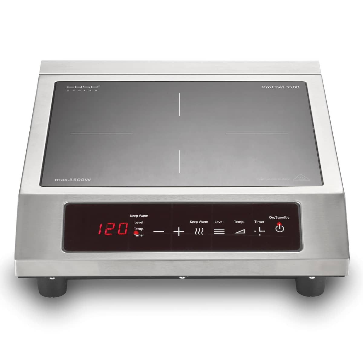 ProChef 3500 induktionskogeplade, sort
