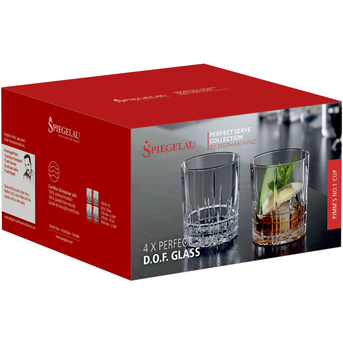 Perfect Serve D.O.F Glas