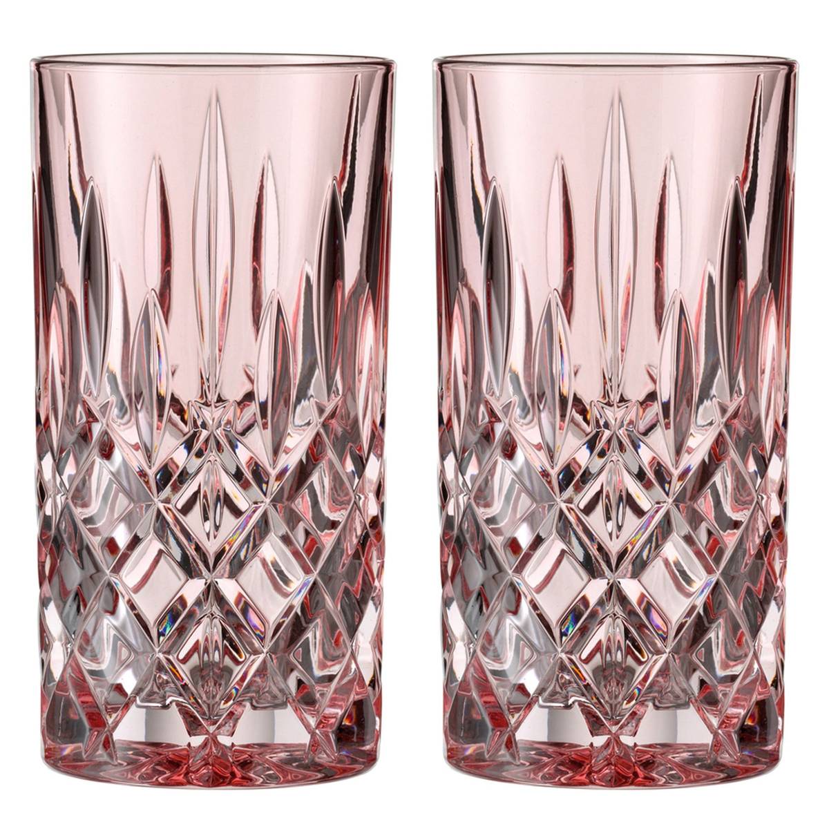 Noblesse longdrinkglas 2-pack, rosé