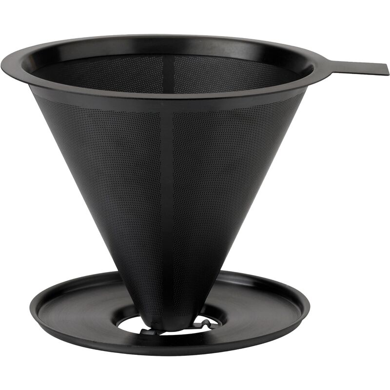Nohr slow brew kahvisuppilo, black metallic