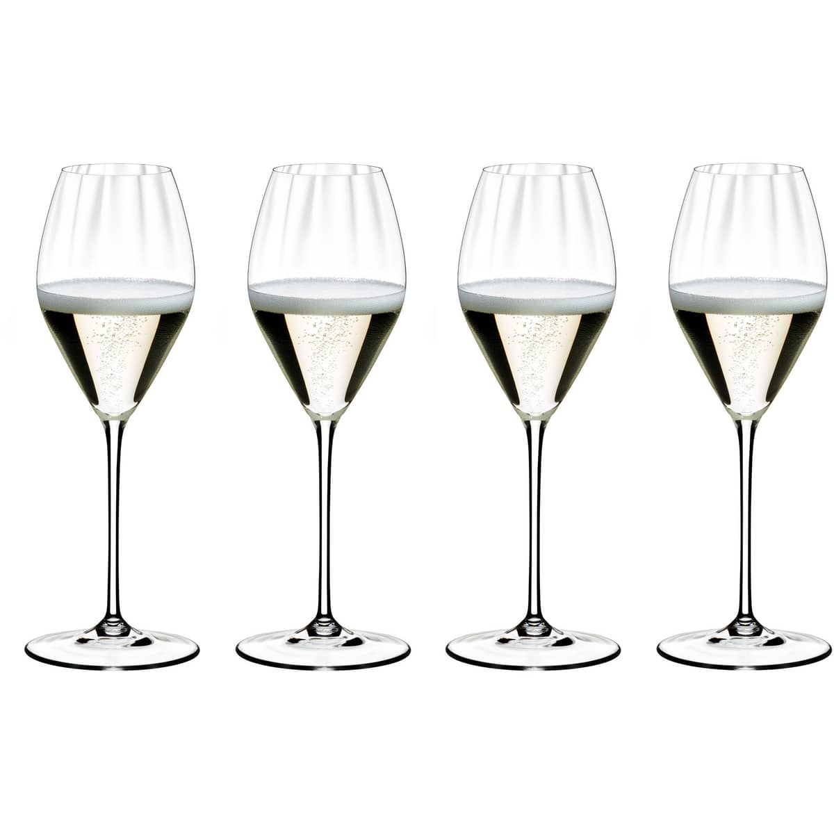 Performance champagneglass 4-pakning