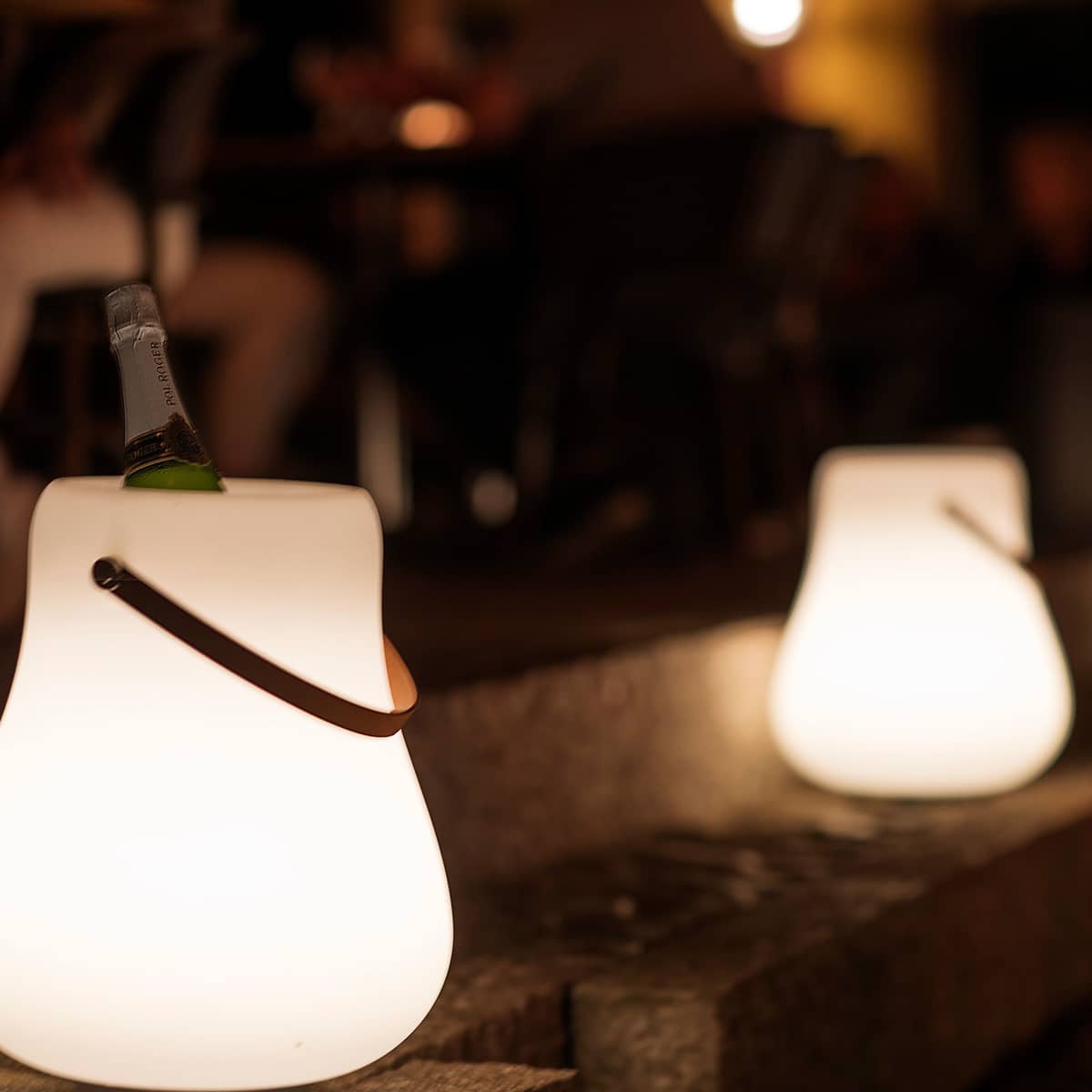 Flowerpot L Light & Speaker