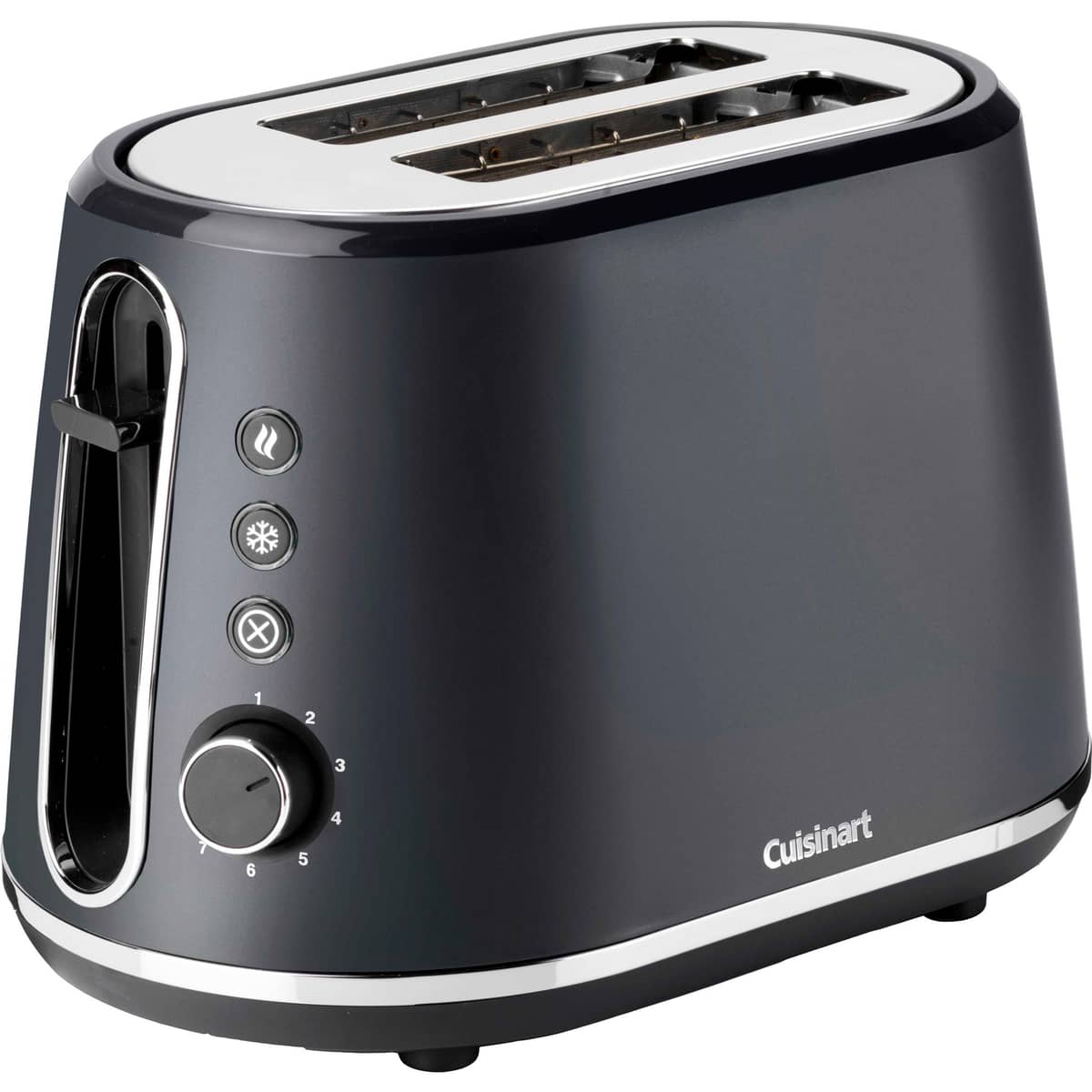 CPT780E 2 skiver brødrister svart