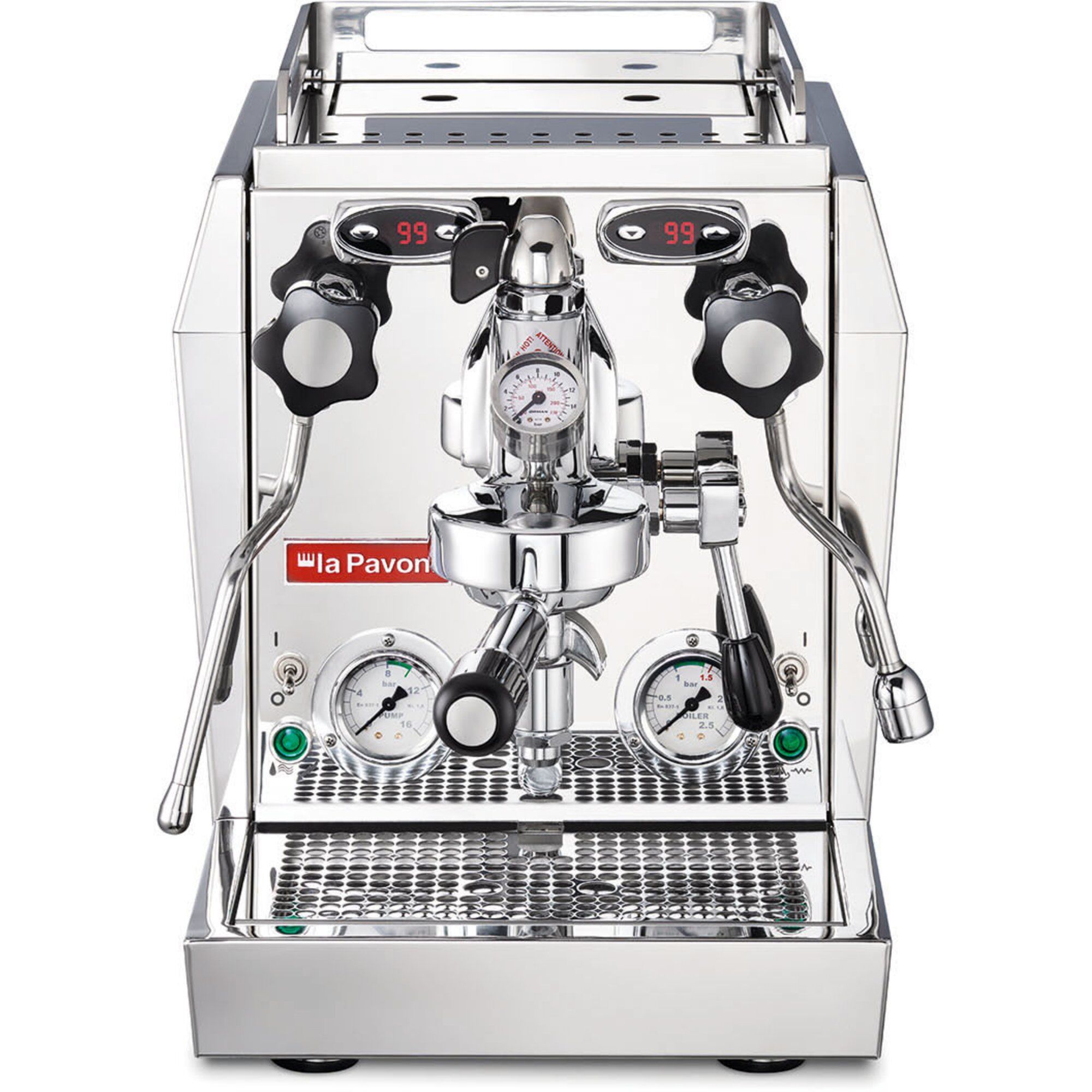 Alternativ bild 1 för La Pavoni Botticelli Speciality Espressomaskin rostfritt stål LPSGEG03NO
