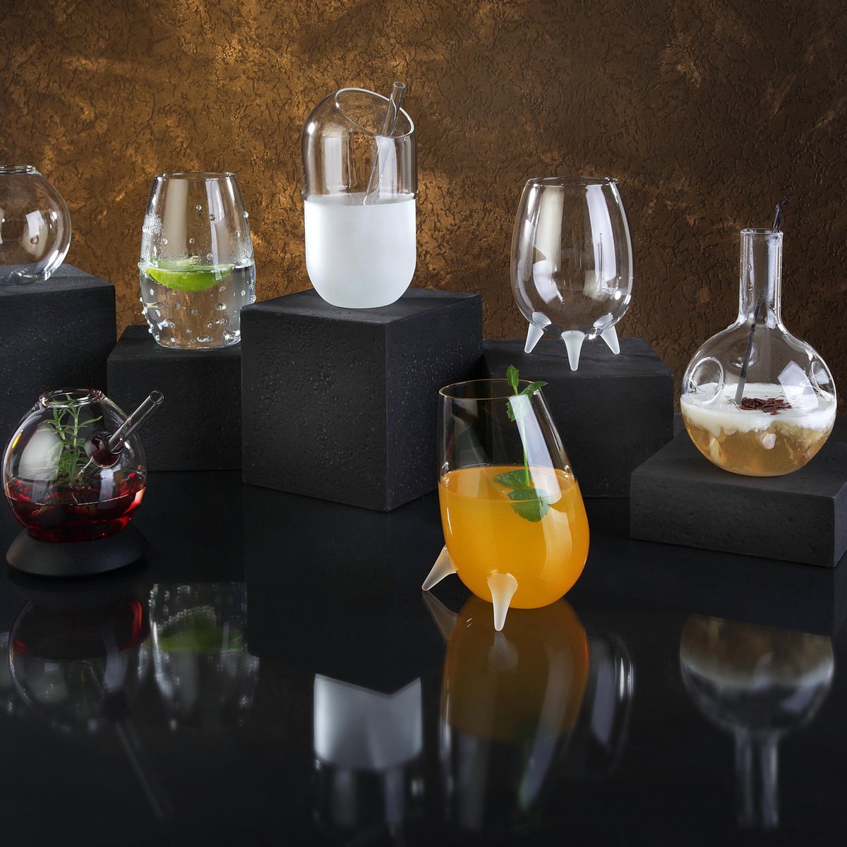 The Knobbed Cocktailglas 0,5 L