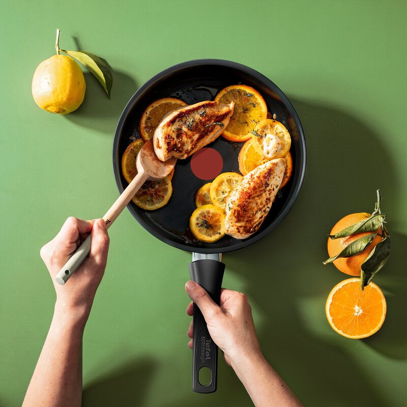 Renew ON traktörpanna inkl. lock 24 cm, svart