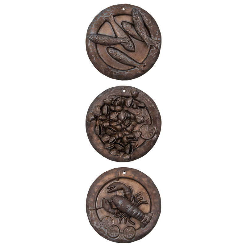 House Doctor Plate väggdekoration, brun