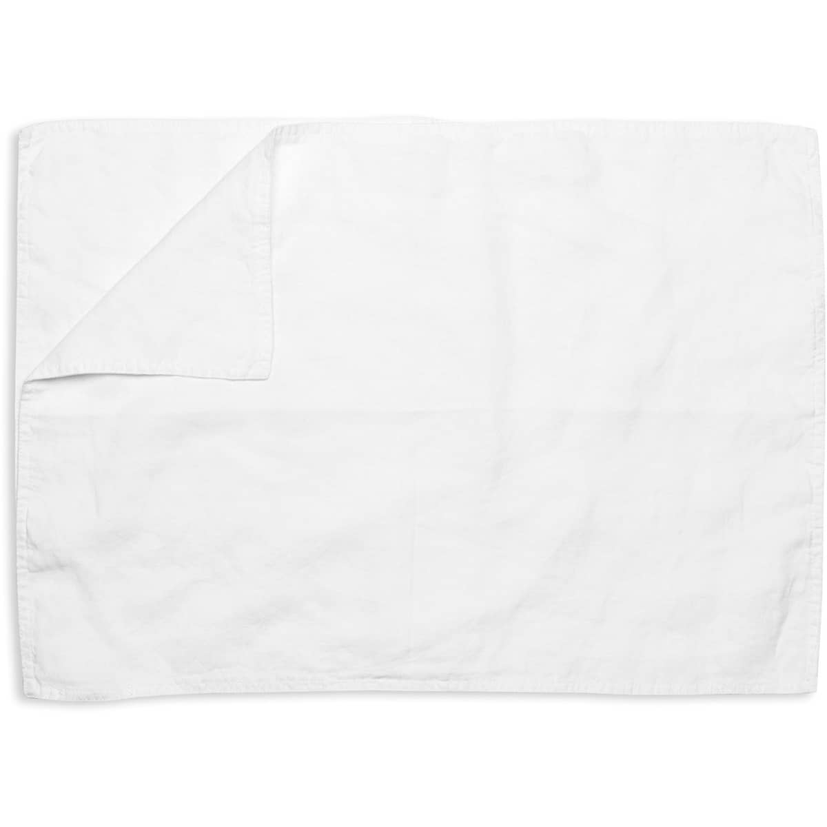 Bordbrikke 50x35 cm, bleached white
