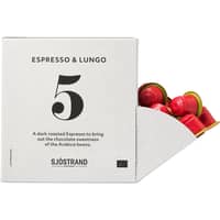 N°5 Espresso & Lungo kaffekapsler, 100 stk.