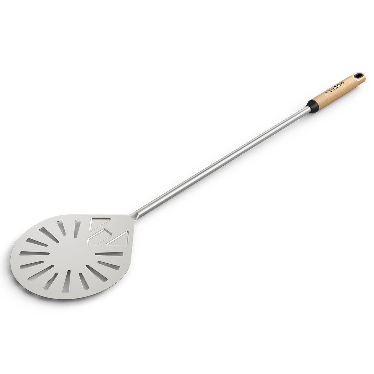 Pizzavändare m. trähandtag