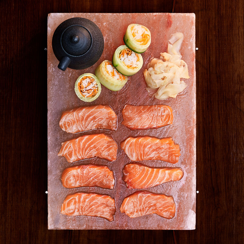 Saltsten, 30x20x2 med hållare