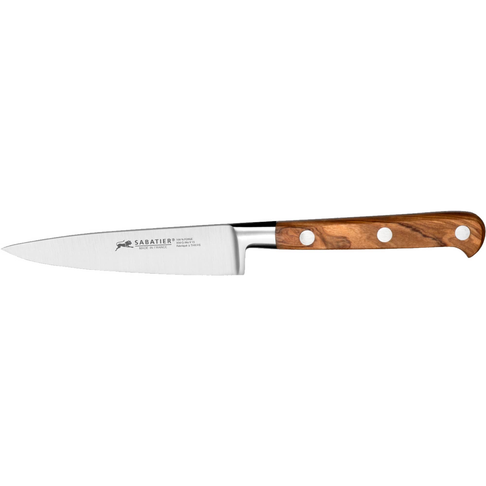 Produktfoto för Lion Sabatier Ideal Provence Skalkniv Olivträhandtag 10 cm