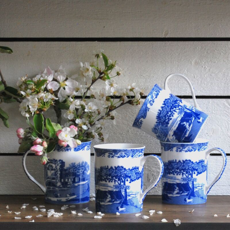 Blue Italian muki 4 kpl