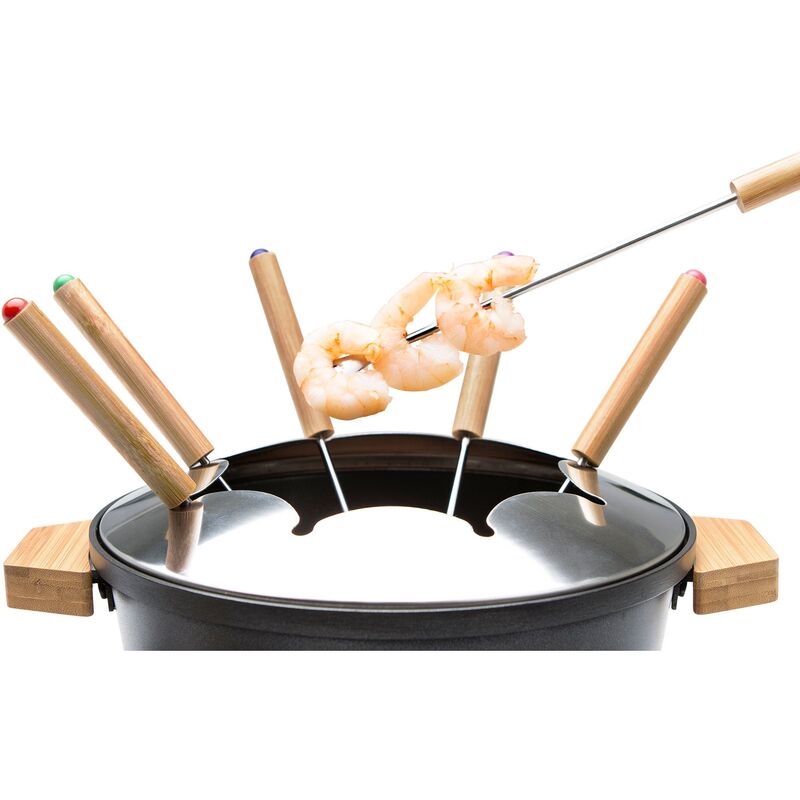 Pure fondueset, svart