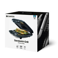 Smørbrødgrill 750 watt, svart