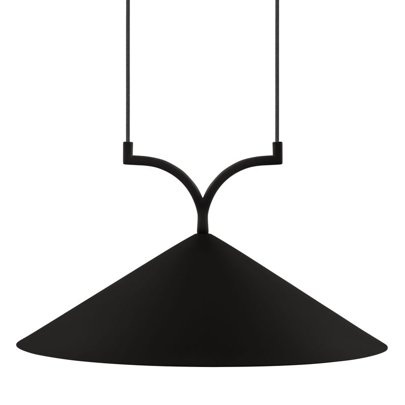 Curve riippuvalaisin 50 cm, musta