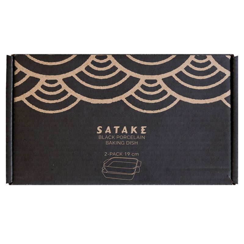 Uunivuoka 19 cm, musta