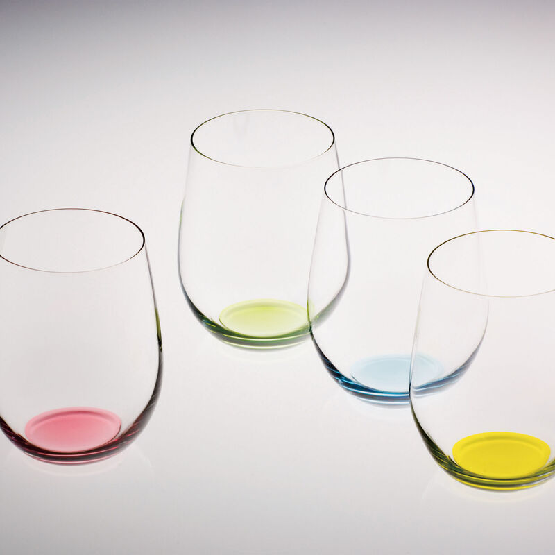 O Happy -viinilasi 32 cl, neljän kappaleen pakkaus