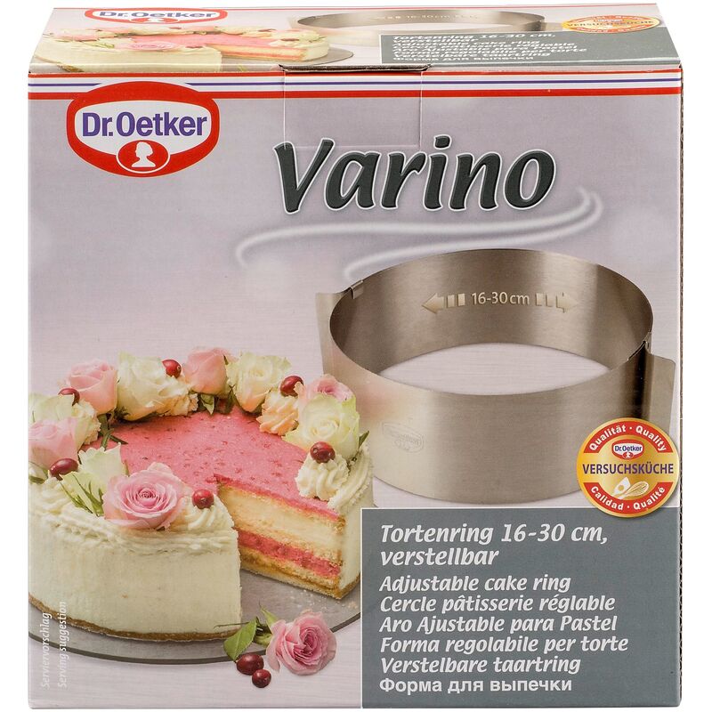 Leivosrengas 16-30 cm, ruostumaton teräs