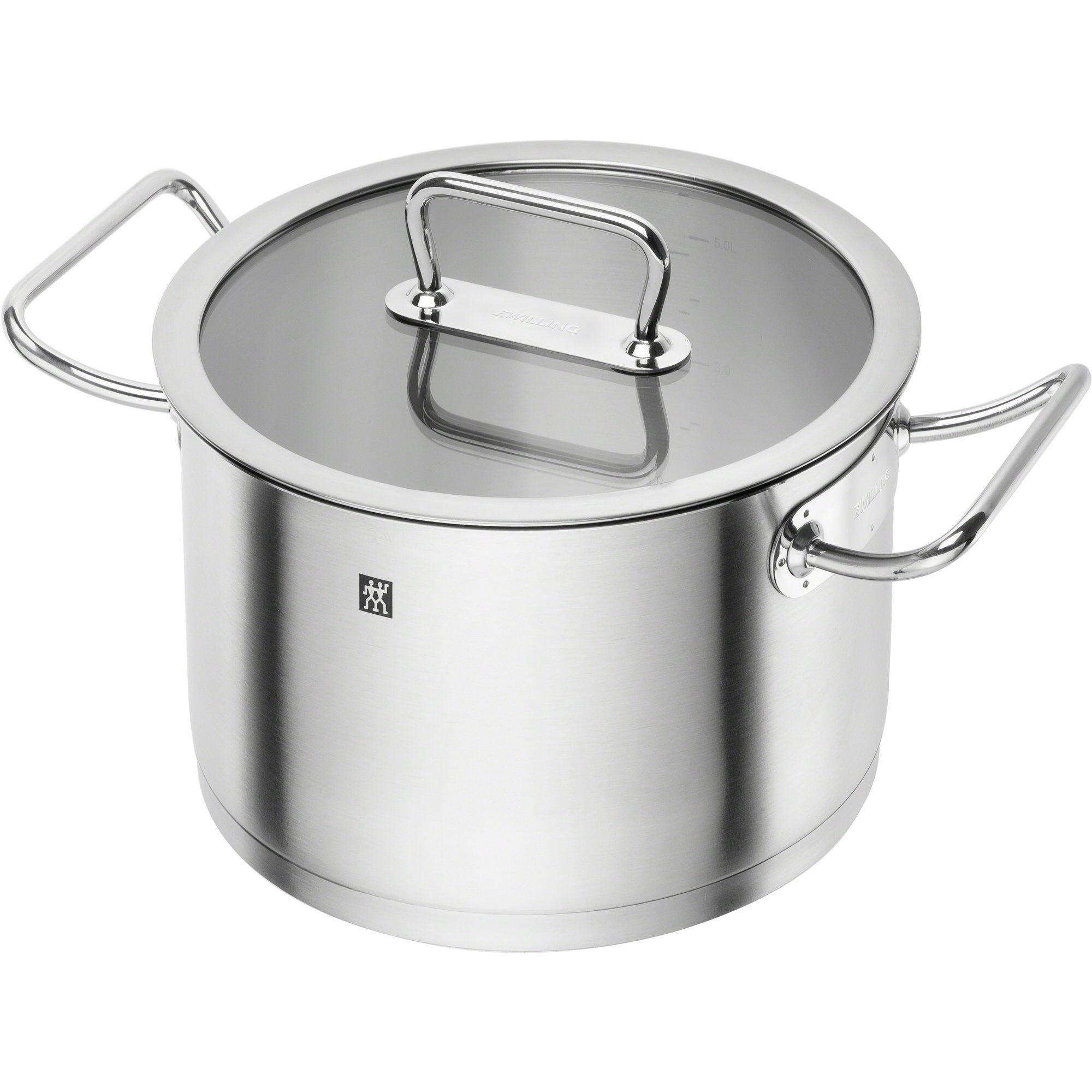 Zwilling Zwilling pro gryte høy med glasslokk rustfritt stål 6,2 L