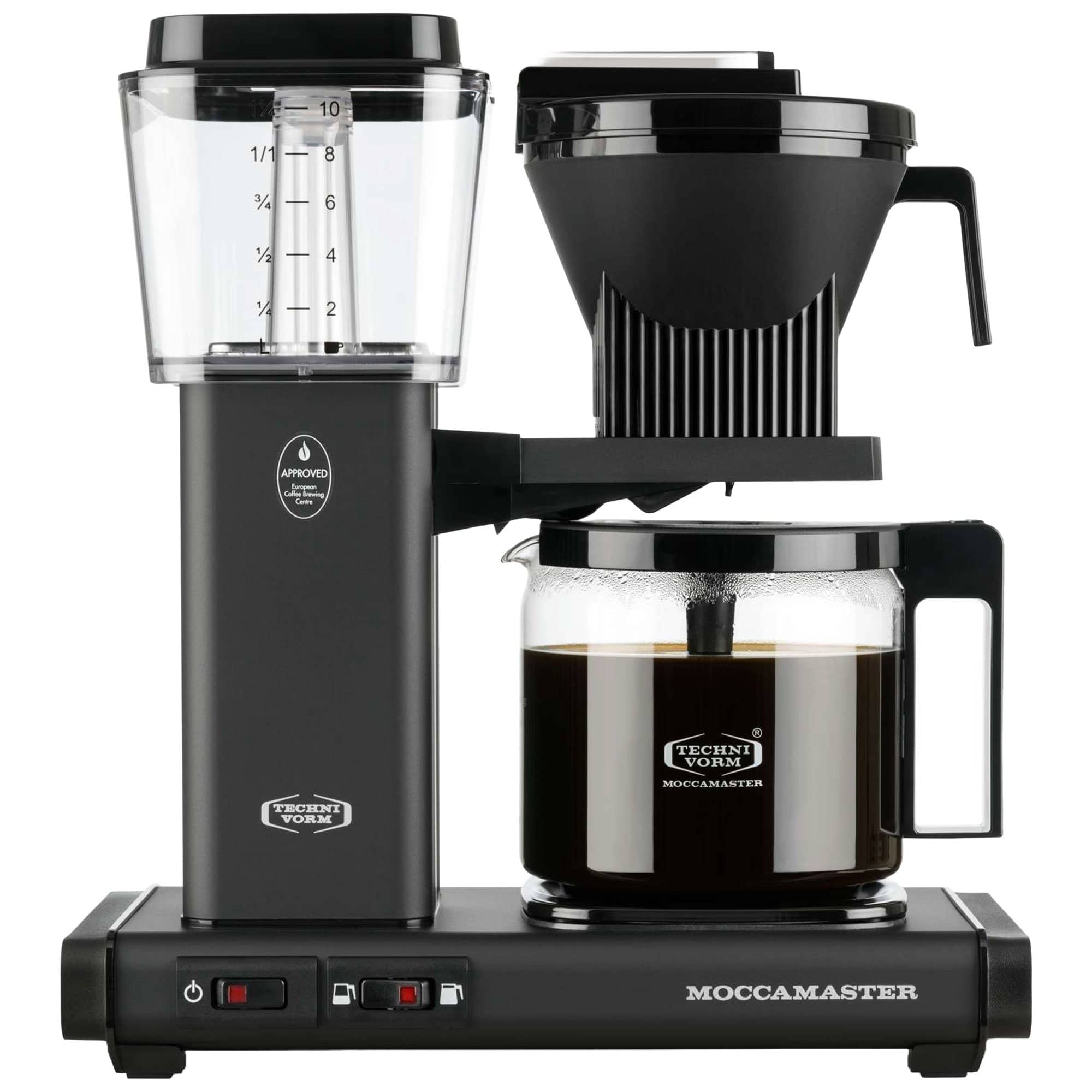 Select kaffetrakter, matt svart