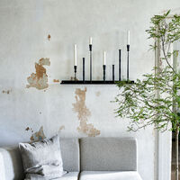 House Doctor Ledge Væghylde 80 cm, sort