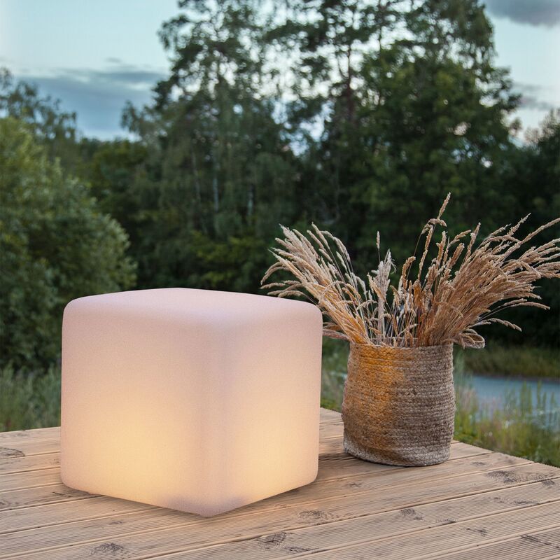 Utendørsdekor Twilights Kube 40 cm