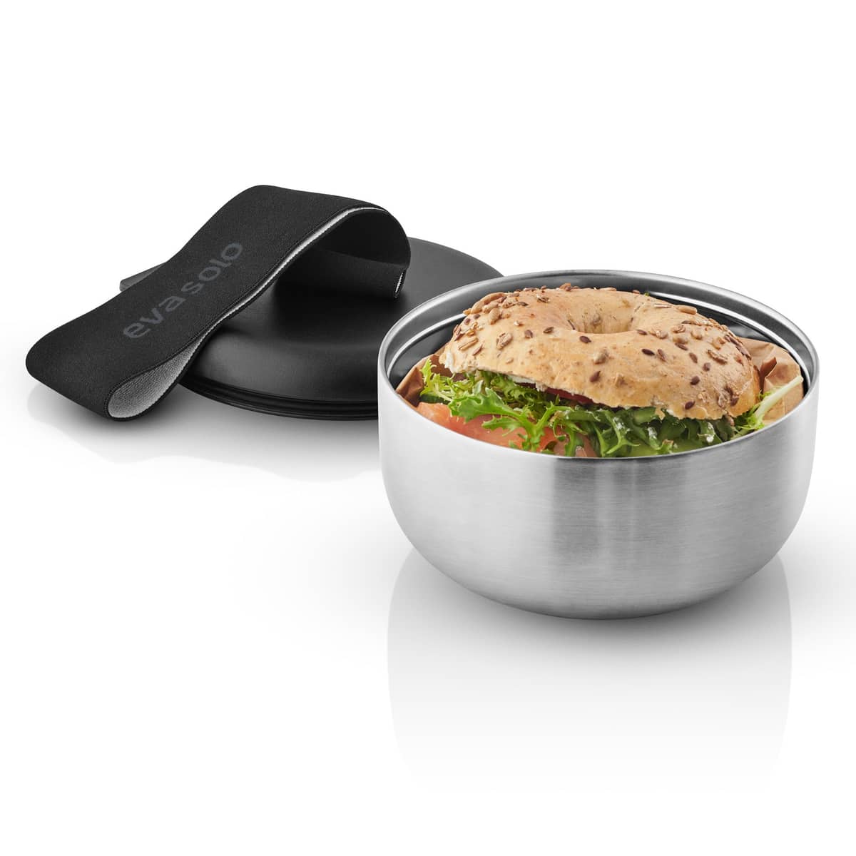To Go lounaslaatikko, musta