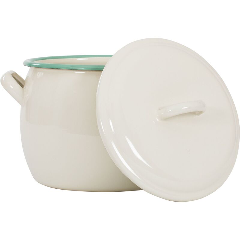 Gryde 4 liter, creme