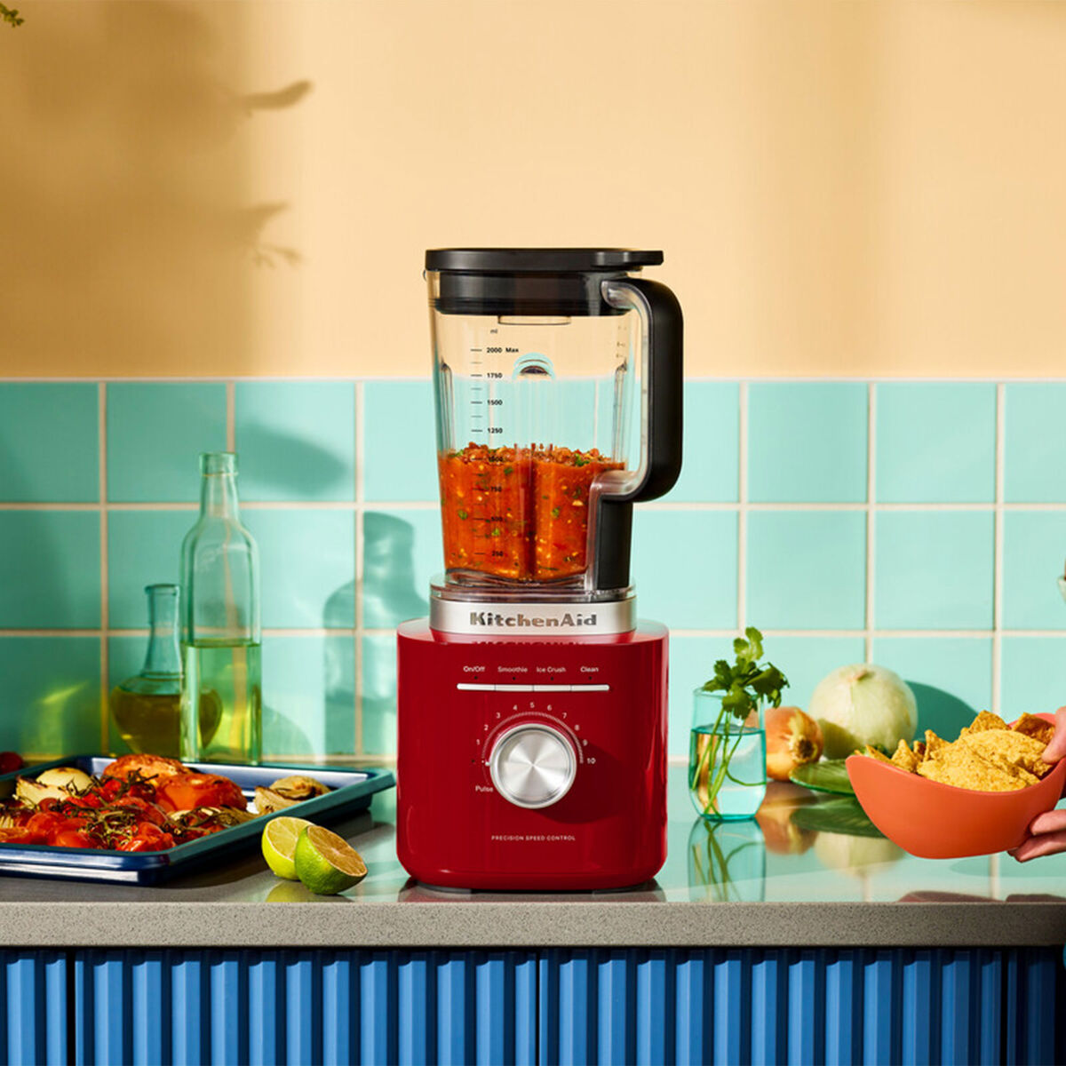 Kitchenaid Pure Power Blender 2.1 liter, empire red 
