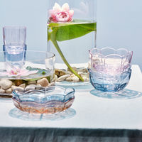 Lily skål 13 cm 2-pack, blue iris