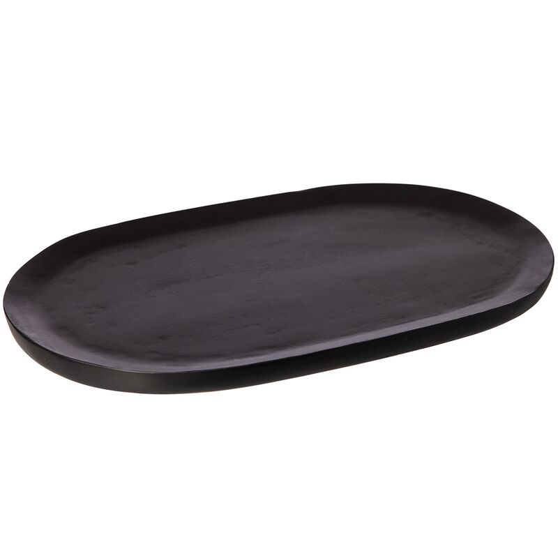 Puinen tarjotin,  40x25x2 cm, musta