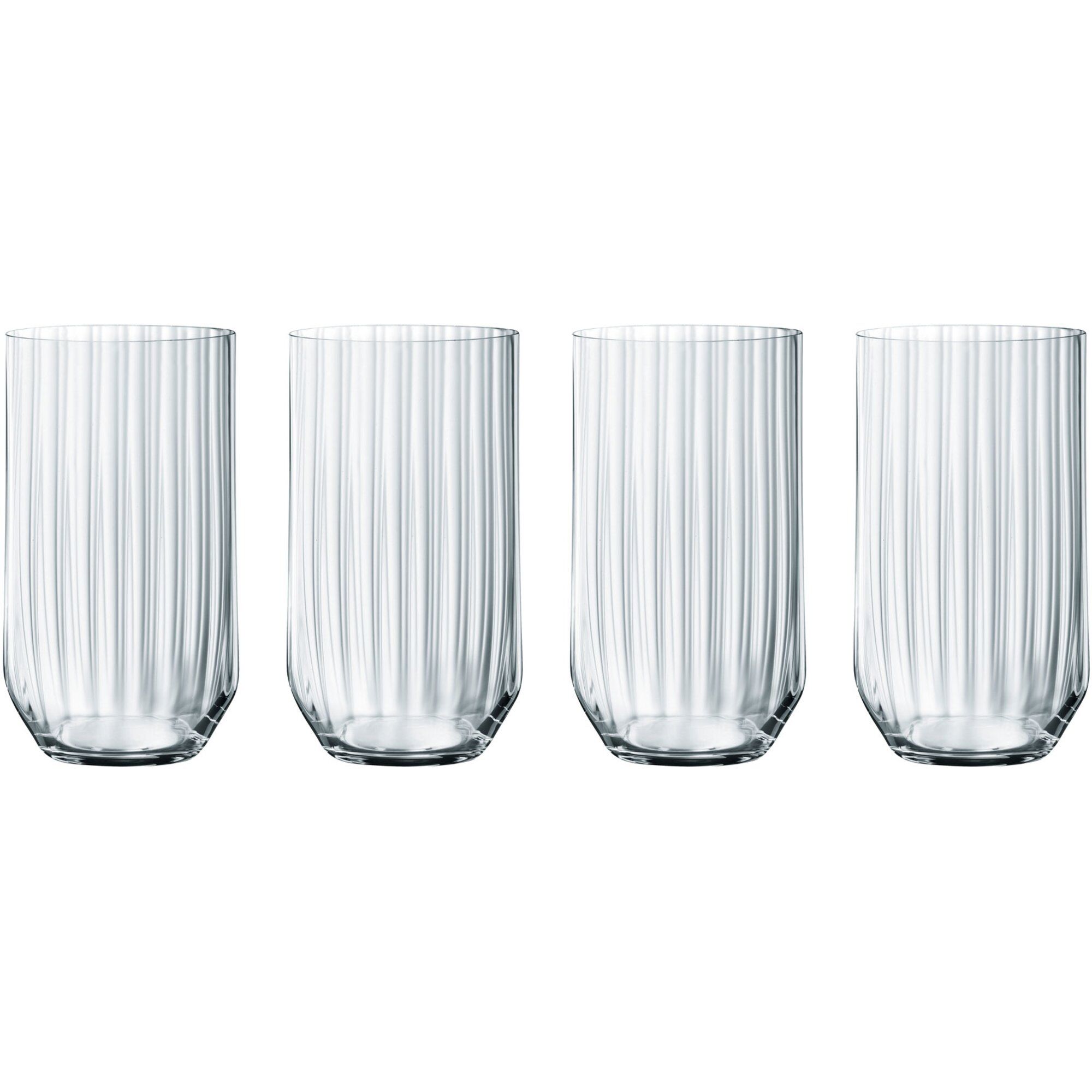 Spiegelau Linear long drink glass 44,5 cl 4-pakning Klar