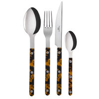 Bistrot Tortoise aterinsetti 4 osaa, faux-kilpikonna