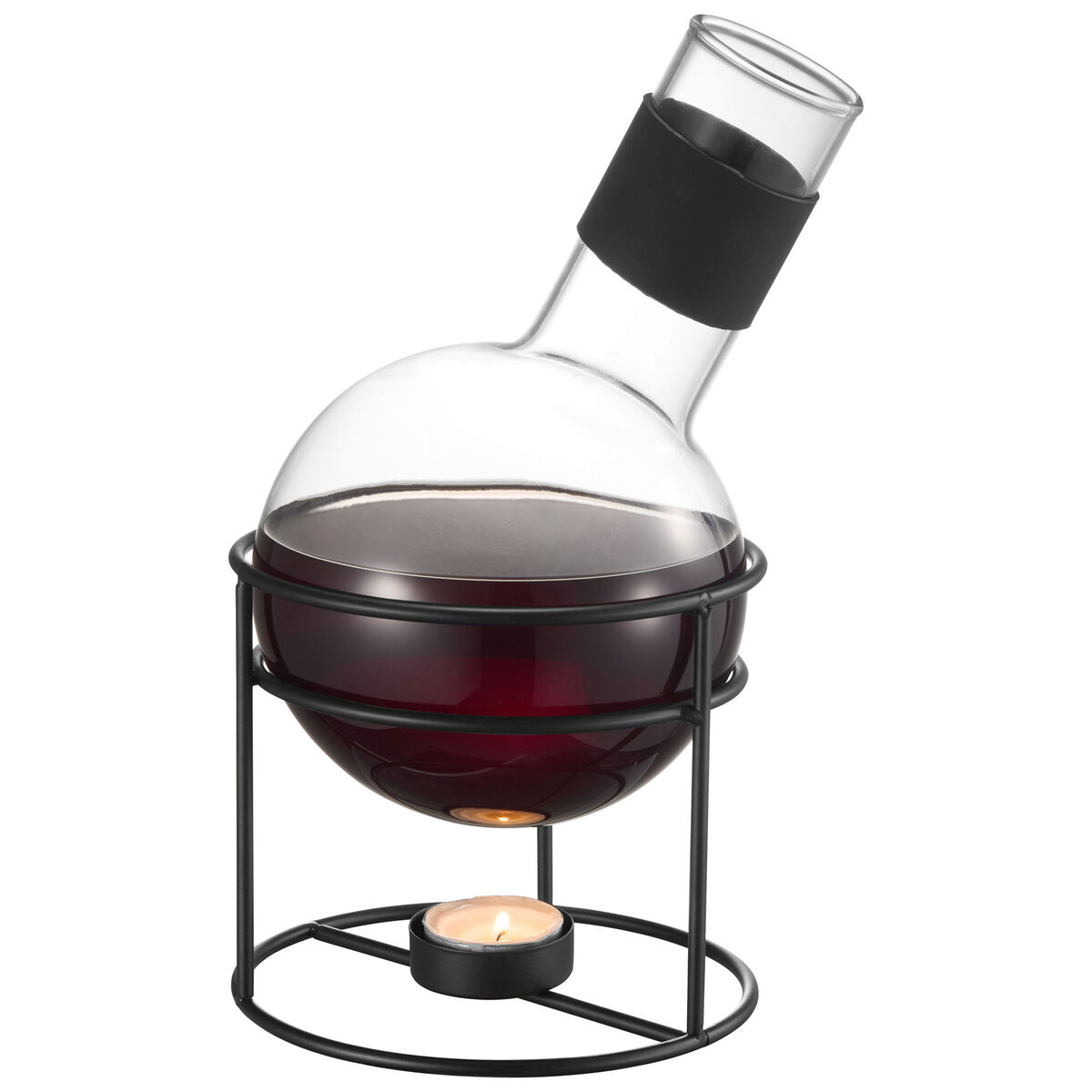 Glora glöggkolv 1,3 liter, svart