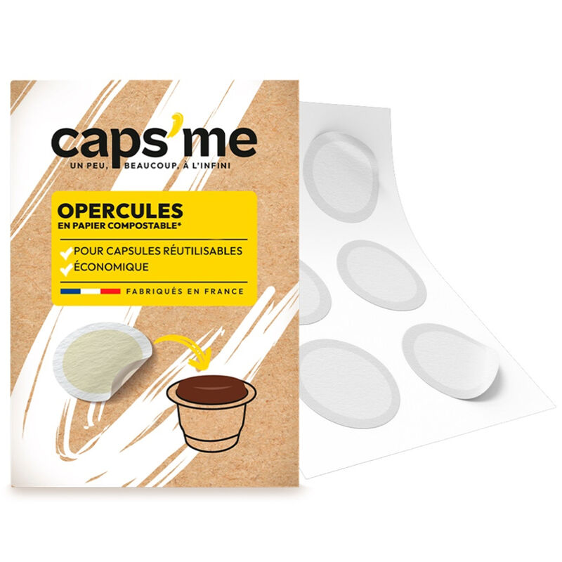 Refill papperslock, vit