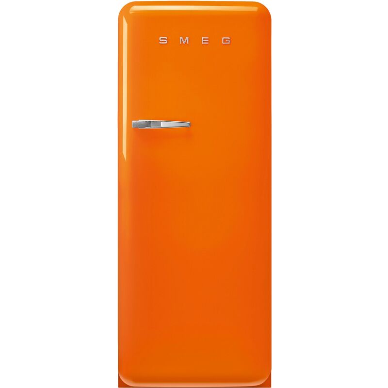 Smeg FAB28ROR6 Jääkaappi Pakastelokerolla 153cm, Saranointi oikealla, Oranssi