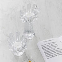 Kosta Boda Sunflower lyslykt 92 mm, klar